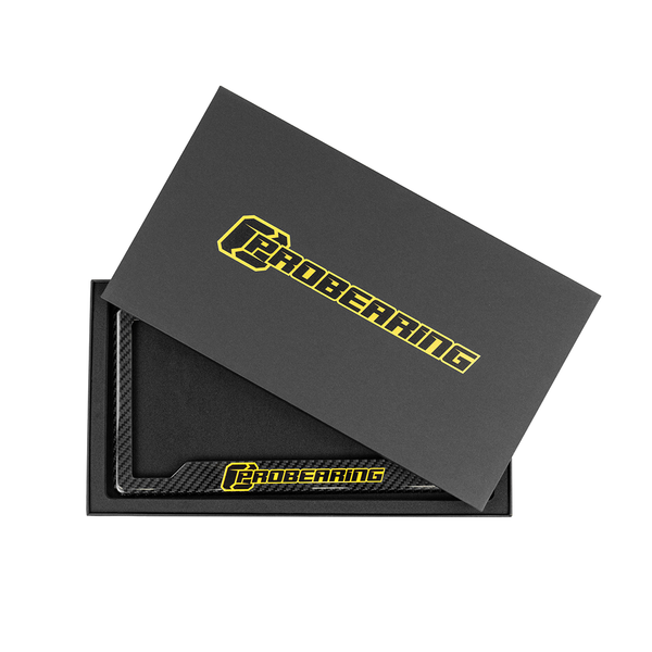 Carbon Fiber License Plate Frame - PROBEARING