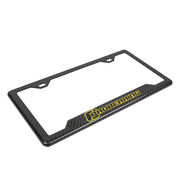 Carbon Fiber License Plate Frame - PROBEARING